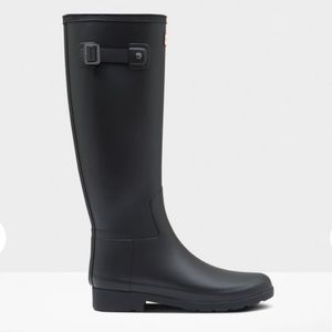 Hunter Refined Slim Fit Rain Boots - Black